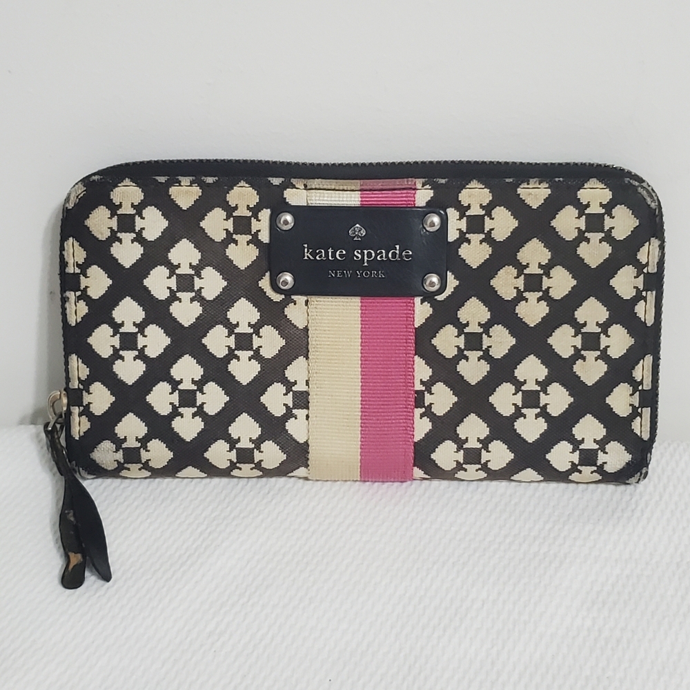 Kate Spade Nada Signature Canvas Wallet